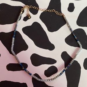 beaded choker necklace